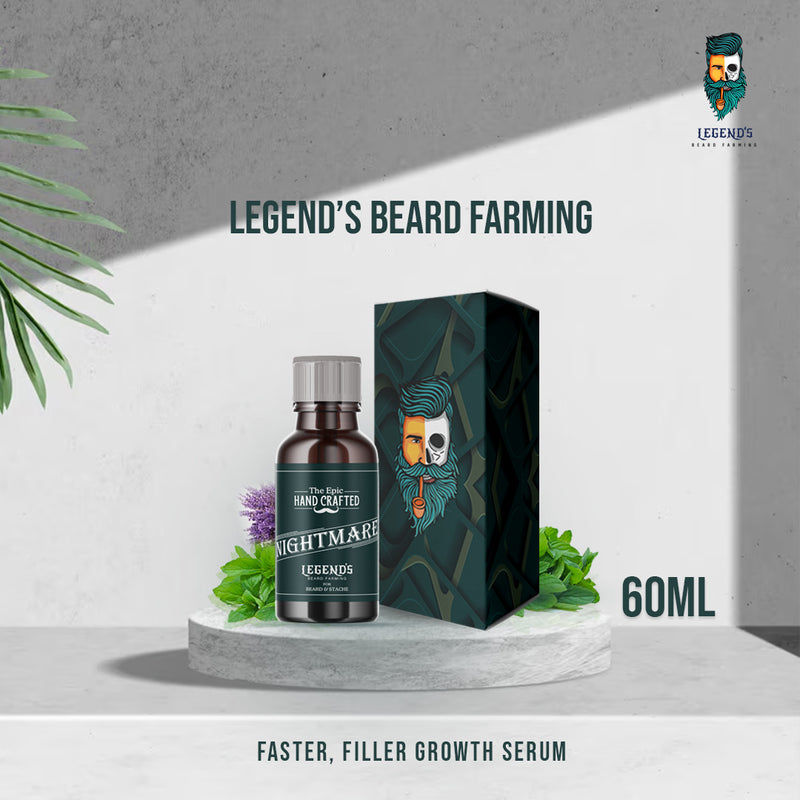 Beard Serum with Peppermint & other peptides