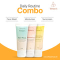 Virtue’s Daily Routine Combo – Face Wash, Moisturiser & Sunscreen