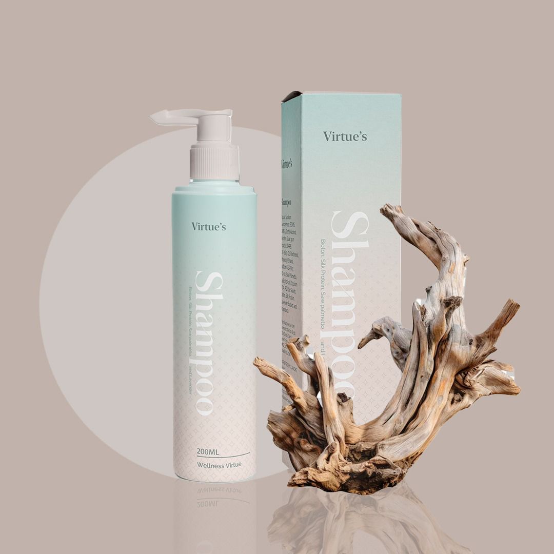 Virtue's Hair Growth Shampoo with Biotin & Saw Palmetto