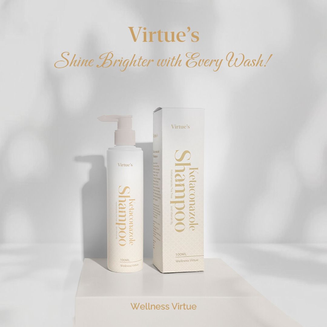 Virtue's Anti-Dandruff Shampoo with Ketoconazole & Tea Tree